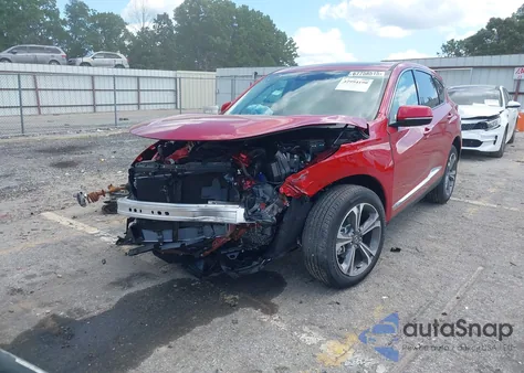 2025 Acura Rdx Technology Package z USA, uszkodzony, nr VIN 5J8TC2H50SL024401